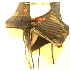 Camouflage 2 piece swim suit